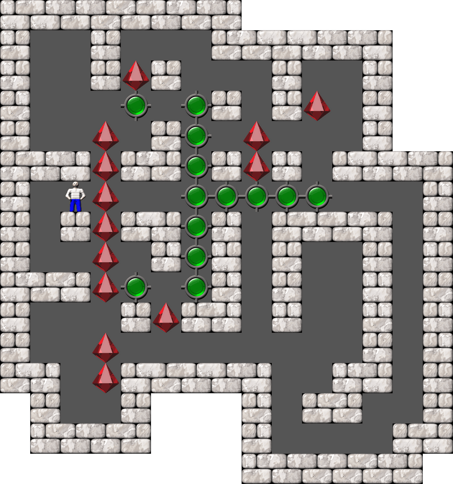 Sokoban Chrysalis Collection 9 level 40